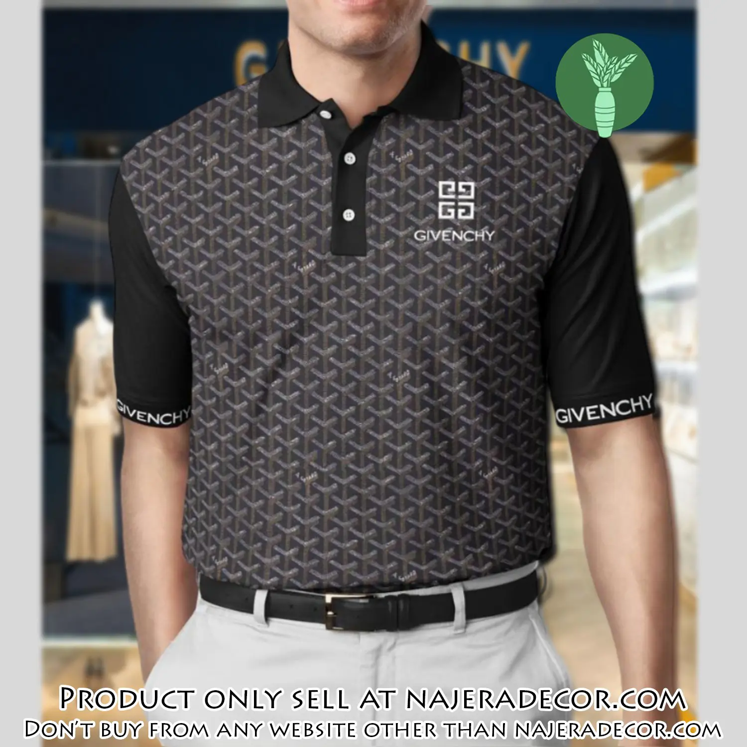 Givenchy premium polo shirt  luxury polo shirt for men pls512 njr3317648